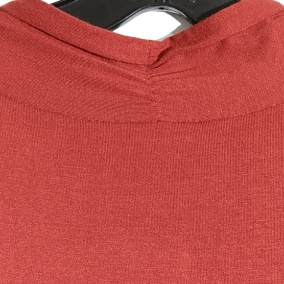 BANANA REPUBLIC NWT DRAPED V-NECK MIDI DRESS SIZE LARGE PETITE - Picture 10 of 12